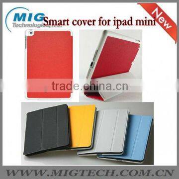 For ipad mini case, Smart cover with back cover
