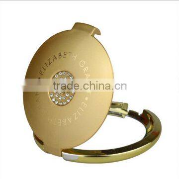 Factory Directly Round Personalized Folding Pocket Mirror photo-3