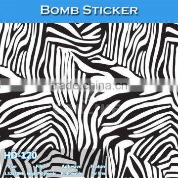 HD-120 CARLIKE Air Bubble Free Fresh Car Vinyl Bomb Sticker Auto Body Color Sheet