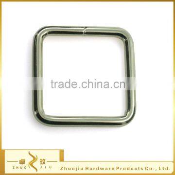 Wholesale metal square ring bag accessories