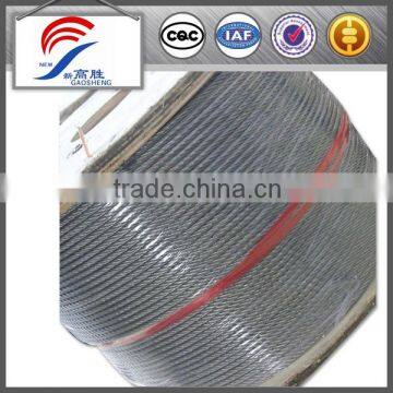 huge factory low price best quality galvanized aircraft cable