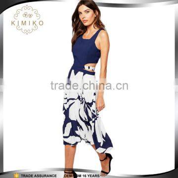 China OEM and ODM Factory Hot Selling Ladies Dresses With Print