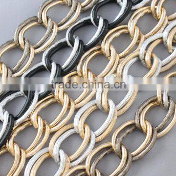 2016 Factory Direct Sell Aluminum Double Chain ( Jeans Accessories Chain Free Nickle) photo-4