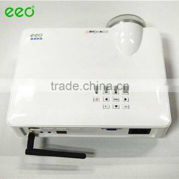 1080P 3D Home Theater DLP Projector White COLOR, 2015 NEW projector