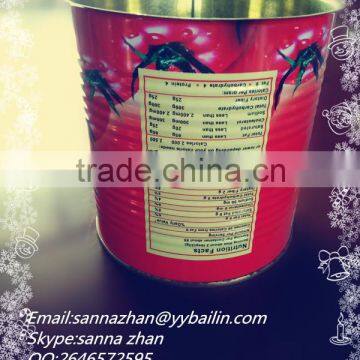 100% pure canned tinned tomato paste