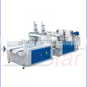 high quality plastic shopping bag making machine/polythene bag making machine price with lower price