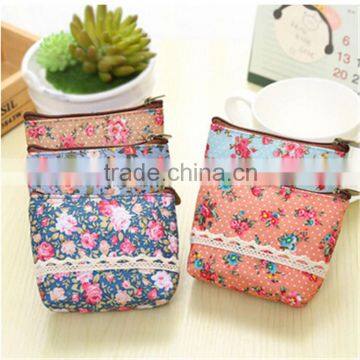 Korean colorful small wallet for women