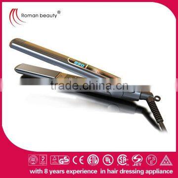 2016 New ultrasonic infrared hair care straighteners professional 3 inch ceramic hair straightener