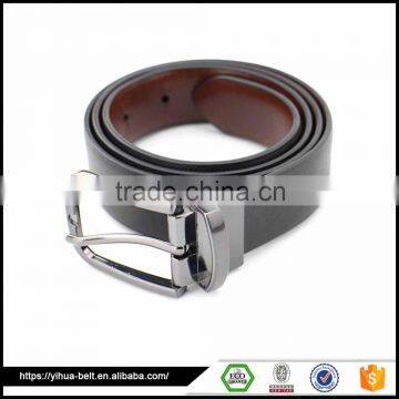 high-end adjustable rounded strap leather belt