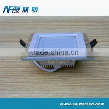 LED Glass panel Square LED panel light