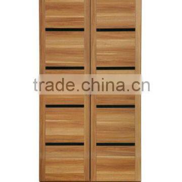 Modern glossy 2 door wardrobe