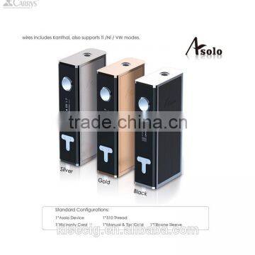 Factory direct For wholesales Asolo 200W TC vape mod box business ideas china