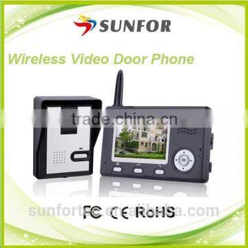 Wide angle lowest price wireless doorbell with camera intercom