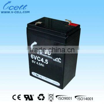 4.0Ah 6V China solar cells battery