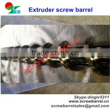 diameter 150 bimetallic screw for extruder