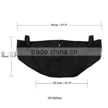 Wholesale Hydroponics 1,2,3,5,10,15,20,25 Gallon Plant Grow Bags/folding Plant Bags