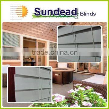 Wholesale High UV Durability 2 Inch Faux Wood Blinds, Venetian Blinds for Windows, Room Darkening Plantation Blinds photo-5