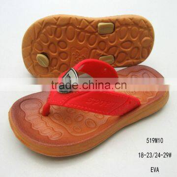 Lastest design comfortable slippers ,boys EVA flip flops