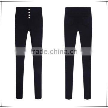 Nova primavera S-5XL moda Leggings 2015 de cintura alta tamanho grande de doces calcas cor de lapis calcas boa olhada mulhereC43