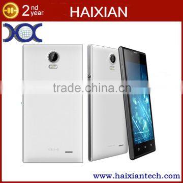 5" mtk6572 3G WCDMA GSM cellphones aluminum frame touch awakened low price china mobile phone