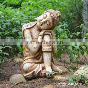 Large size decorative zen buddha garden statue for outdoor use