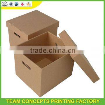 Custom cardboard kraft paper carton package box