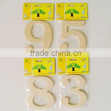 Large Wooden numbers for Education,Decoration