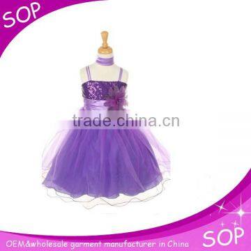 Elegant lady flower royal purple wedding night party dresses