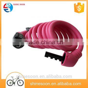 Promotional waterproof bicycle lock with High security 4 digits