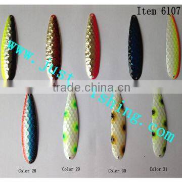 9+ Years Wholesaler & OEM Manufachturer Hirun Fishing Tacklae Good Swim Action Metal Spoon Fishing Lures photo-6