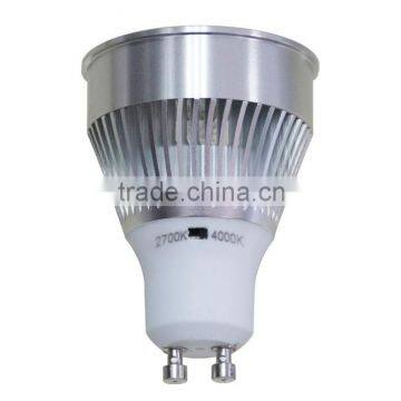 7W GU10 Color Temperature Adjustable LED Spotlight photo-2