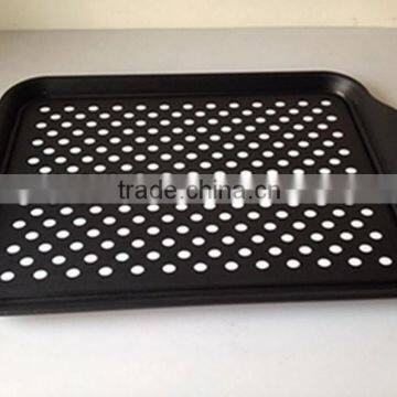 new design anti slip square serving tray