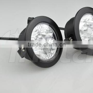 Vinstar 4W High Power 12V 24V Truck Fog Light 9CM Fog Light for All Cars Trucks Universal LED Fog Light 90MM With E-mark