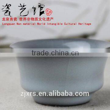 Longquan celadon Zhangze Hua handmade tire iron kung fu tea cup small cup small cup glass bowl private individuals