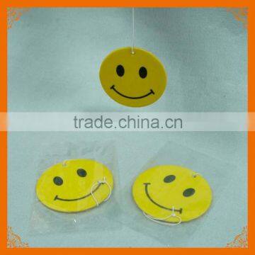 funny smiley face car hanging air freshener