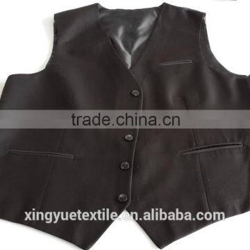 Westerb style 100% polyester mini matt waistcoat