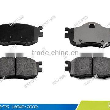 Korean car disc brake pad D1156 581011GA00 WVA 24317