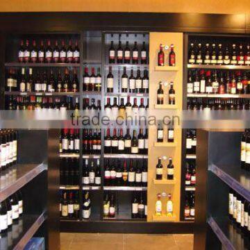 wooden shelf wine shelf new design