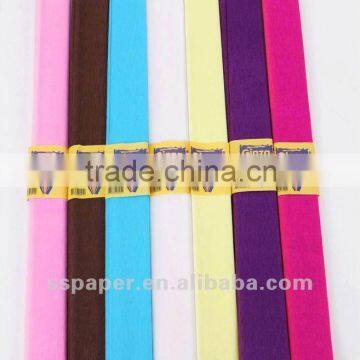 fancey paper crepe patterned crepe paper factory price fine art paper