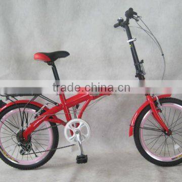 20 Inch Steel Foldable Bike with RS35-7 Speed