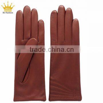 sheep nappa leather in sheep skin with lady gloves hot sale in 2014                        
                                                Quality Choice