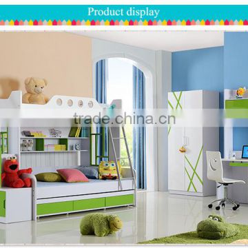 hot selling colorful bunk bed for kids bedroom furniture