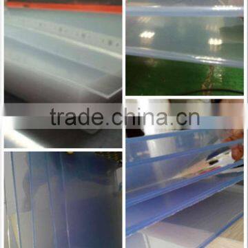 transparent pvc sheet for bending, 2mm thickness, 4x8 size , super clear