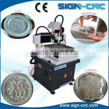 High quality SIGN 4040 6060 cnc router machine/mini 3d cnc router