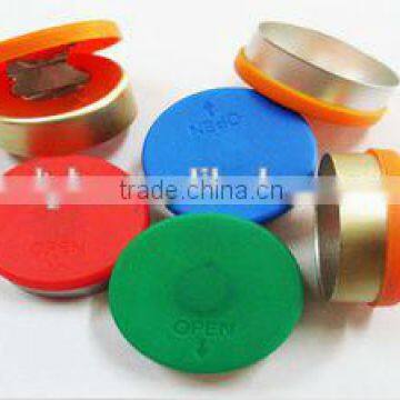 20mm flip off cap,aluminum-plastic cap