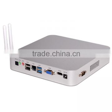 2016 new fanless mini computer low power with windows10 Intel N3150 HD mini pc 1080p 1LAN 1 HDMI RAM 8GB 8GB SSD 500GB HDD