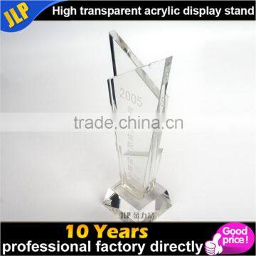 Customized acrylic trophy for gift awards