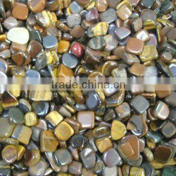 Natural Tiger Eye Tumbled Stone photo-1