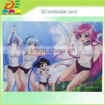 factory direct sell 3d animation nude invitation card