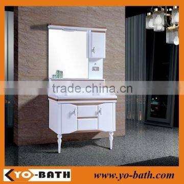 floor-mounted pvc bathroom vanity, free standing PVC bathroom vanity